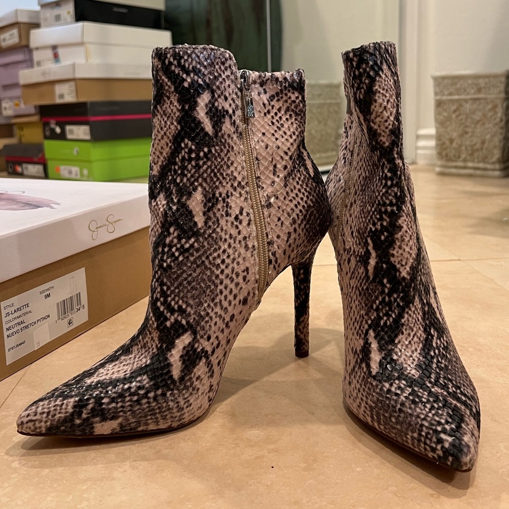 Python Larette Ankle Boots - Picture 2 of 7